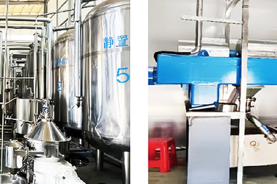 Food and beverage clarification centrifuge application