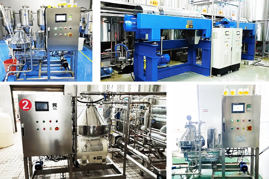 Oil-water-solid three phase centrifuge application